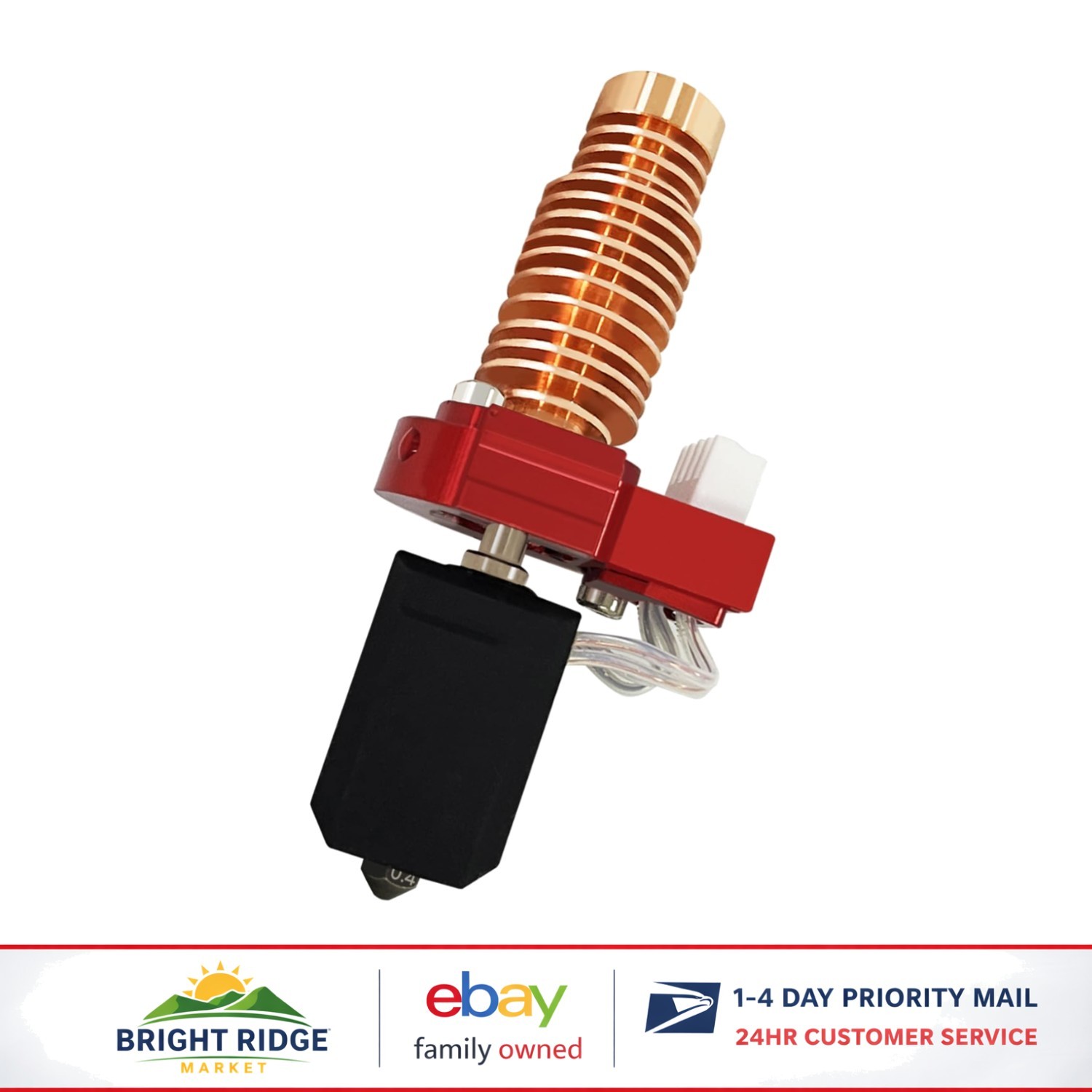 Flashforge Compatible Hotend Kit for Improved Heating Efficiency and Performance