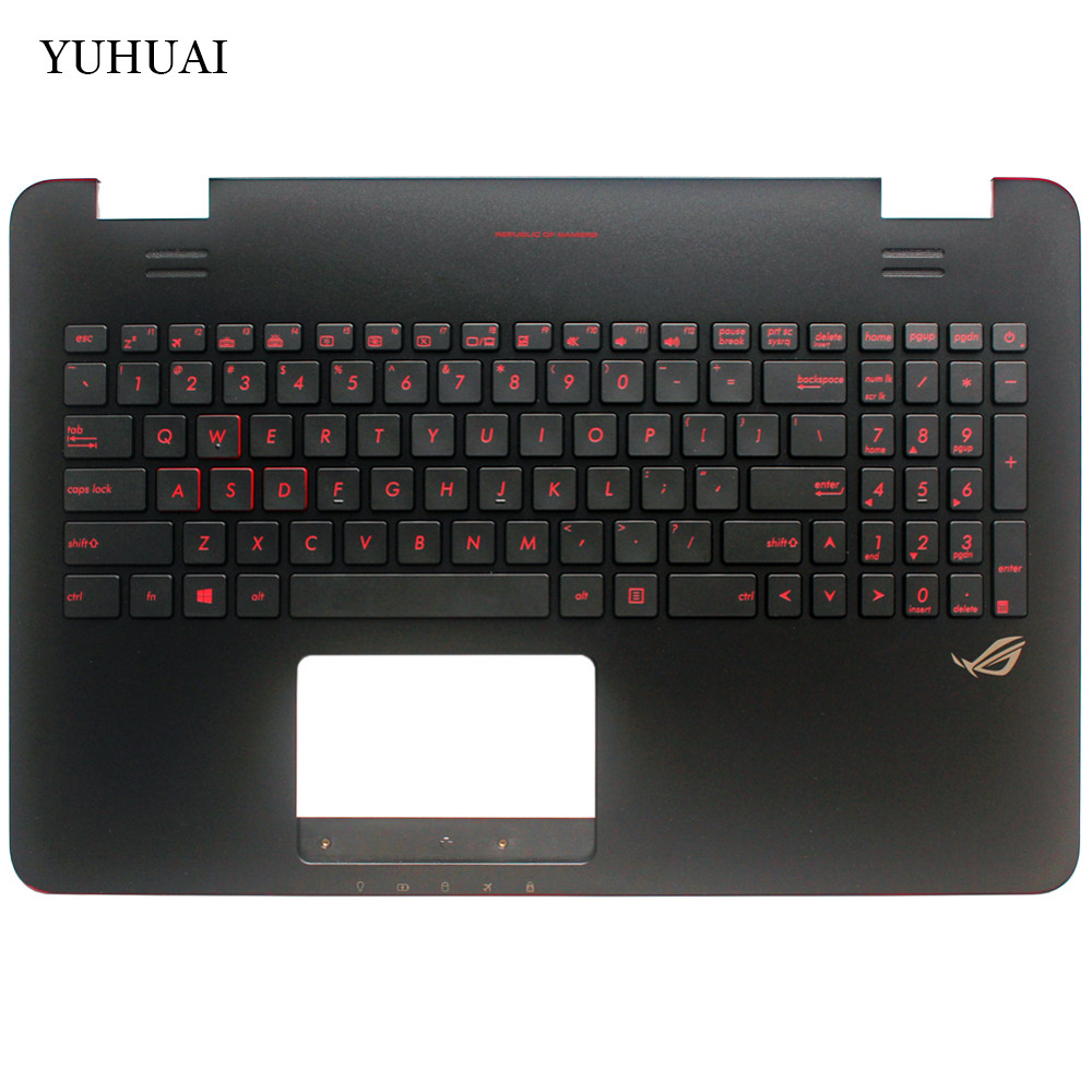 FOR Asus Rog G551 G551J G551JK G551JM  Palmrest Case Cover & Backlit Keyboard US