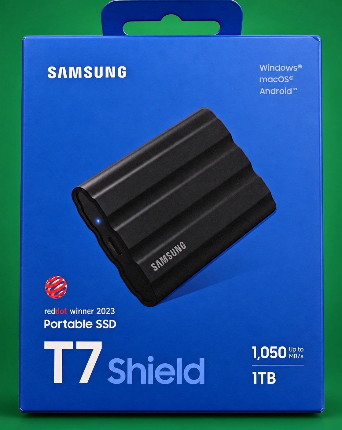 NEW Samsung T7 Shield 1TB Portable USB External SSD Black New - Sealed