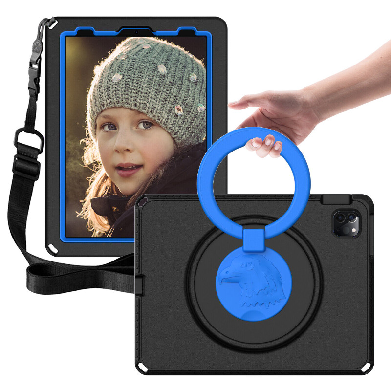 Kids Stand Case for iPad 5th 6th 7th 8th 9th 10th 11th A16 Generation Shockproof