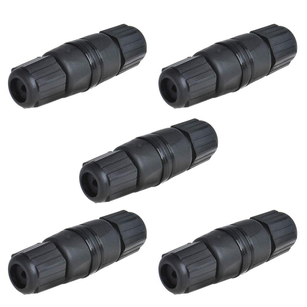 5 PCS M25 Shielded RJ45 IP67 Waterproof CAT6 Connector Ethernet Network