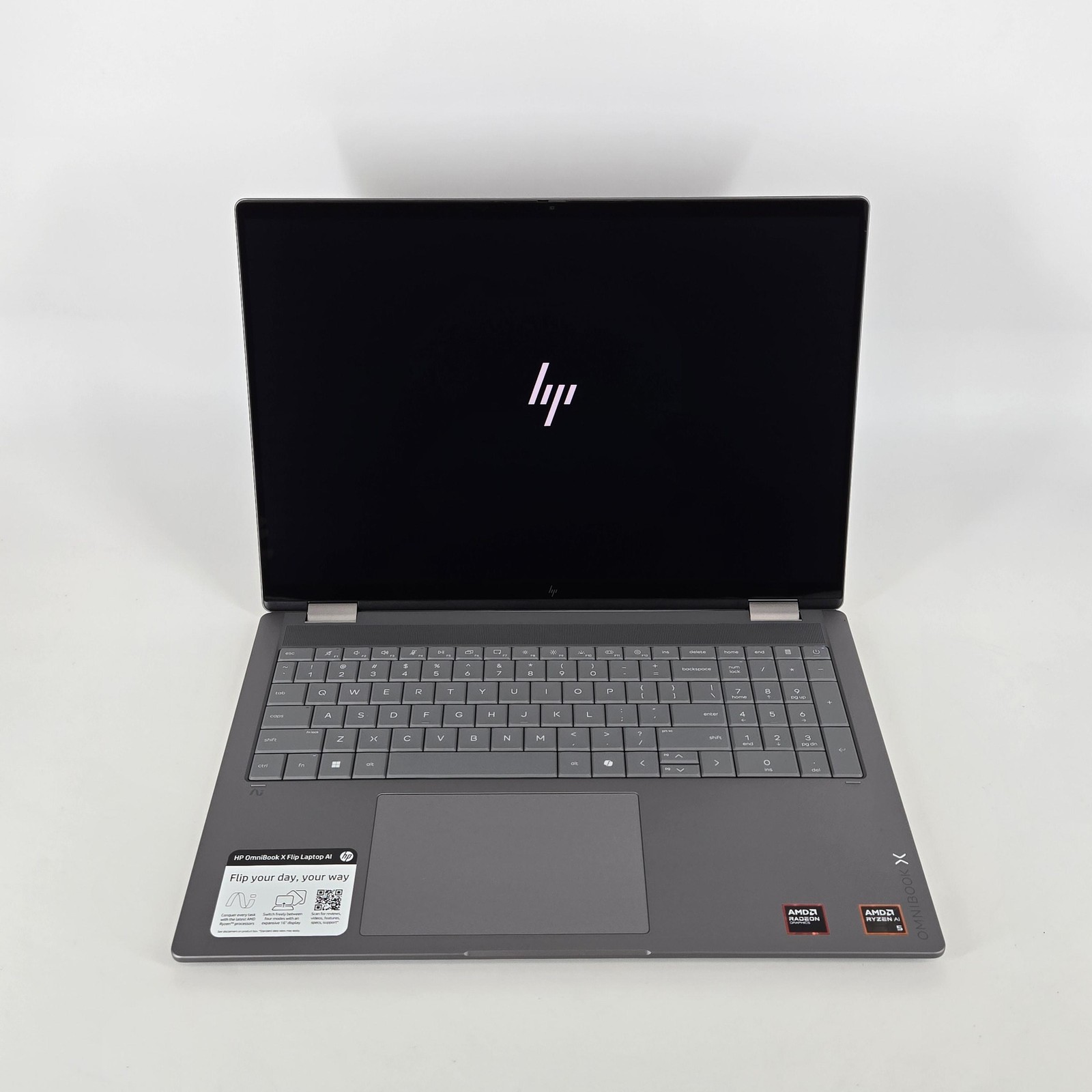 HP OmniBook X Flip 16 2K TOUCH 2.0 GHz Ryzen AI 5 430 16GB 512GB SSD Excellent