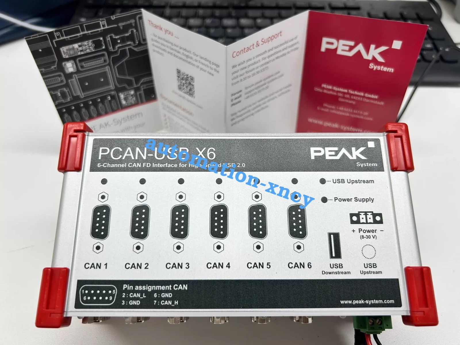 1PCS PEAK PCAN-USB X6 IPEH-004062 Fast shipping#DHL or FedEx