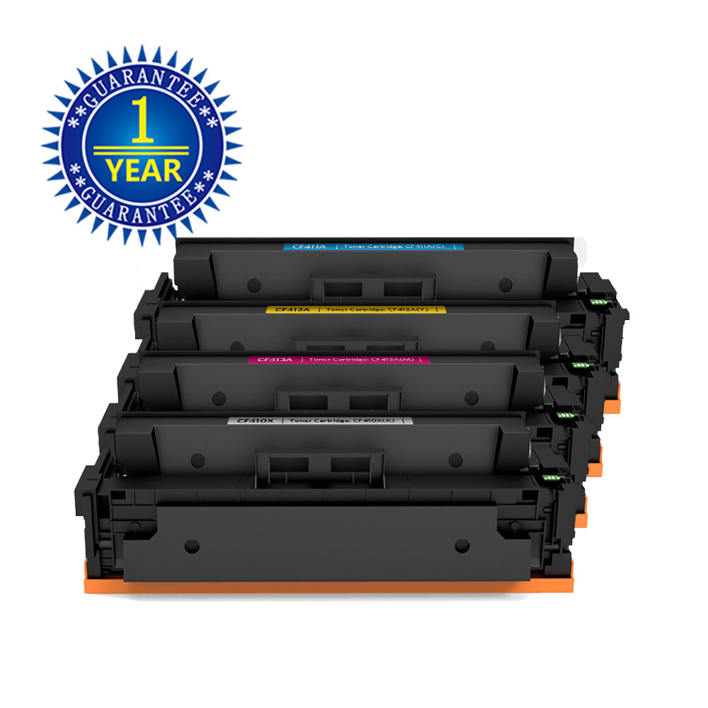 4x CF410X -413X Color Toner Cartridge For HP LaserJet Pro M452dw M477fnw M477fdn