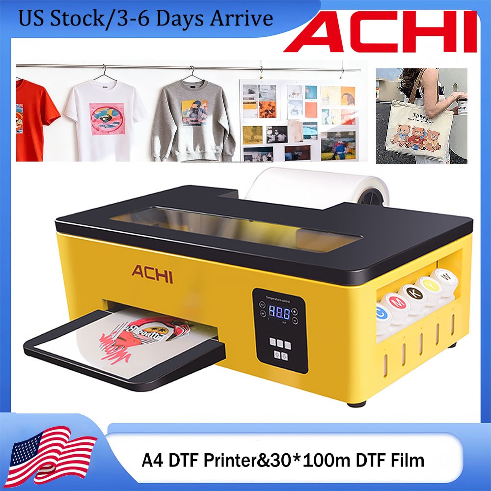 A4 DTF Printer Epson L800 printHead DTF T-Shirt Printer Flatbed Inkjet Printer