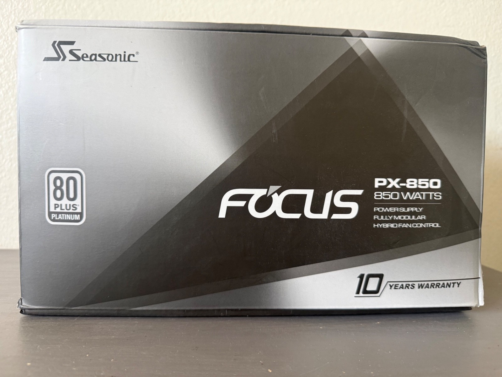 Seasonic Focus PX-850, 850W 80+ Platinum Full-Modular, Hybrid Silent Fan Control