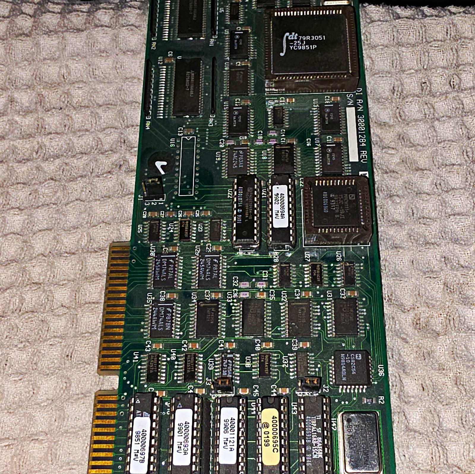 Intel ISA Controller Card 38021284 Vintage PC Expansion Board Universal