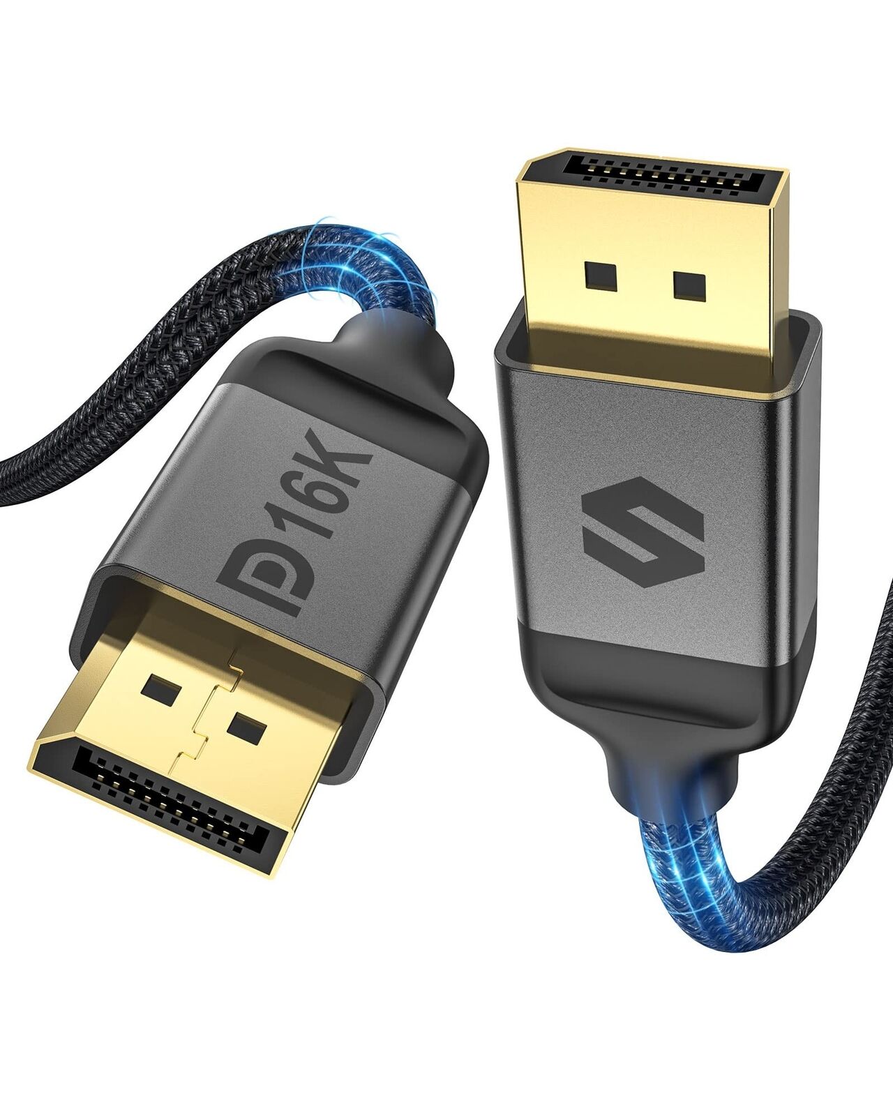 Silkland DisplayPort 2.1 Cable [VESA Certified], DP 2.0 Cable [16K@60Hz, 8K@1...