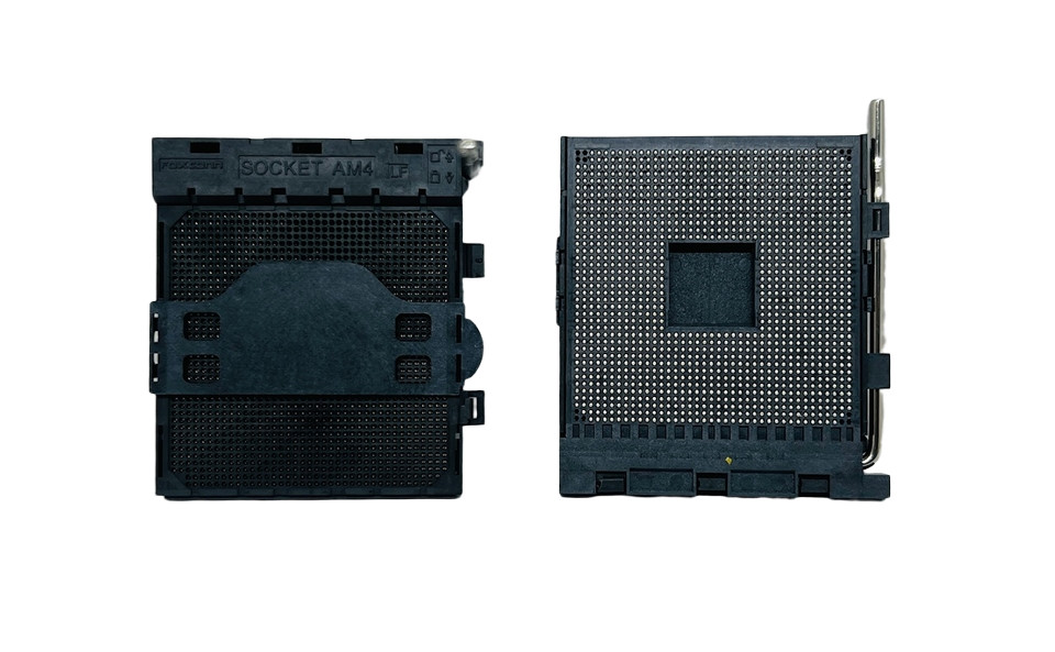 AMD 1331-pin PGA Socket Processor CPU Base Connector Holder  Black AM4 Foxconn