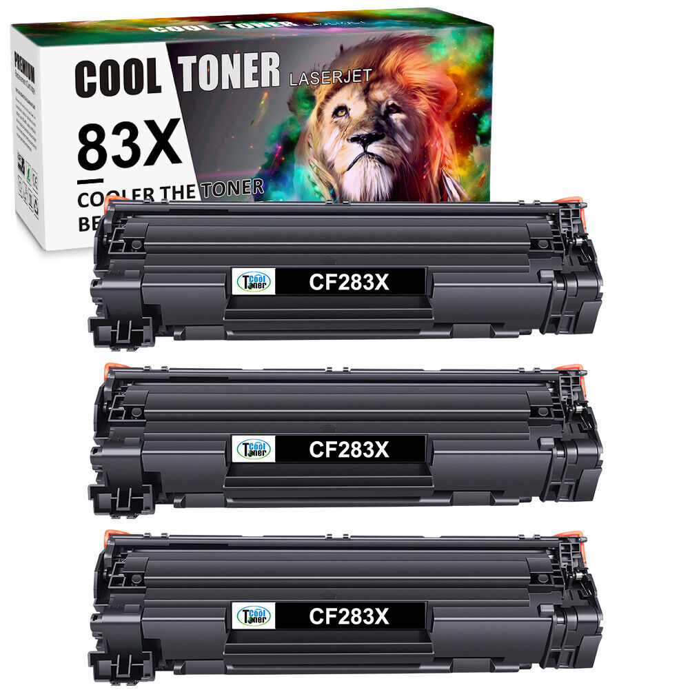 1-8PK CF283X Toner Cartridge For HP 83X LaserJet Pro M201n M201dw LOT