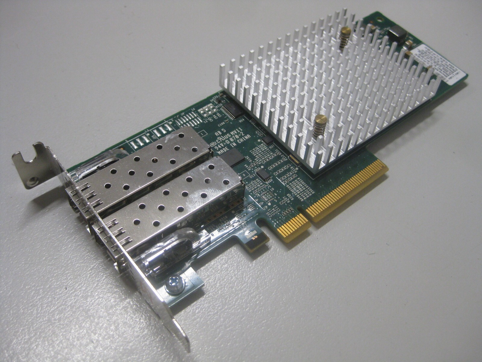 Brocade 18602 Dual Port HBA Network Adapter Card PN: 80-1006035-02 LOW PROFILE