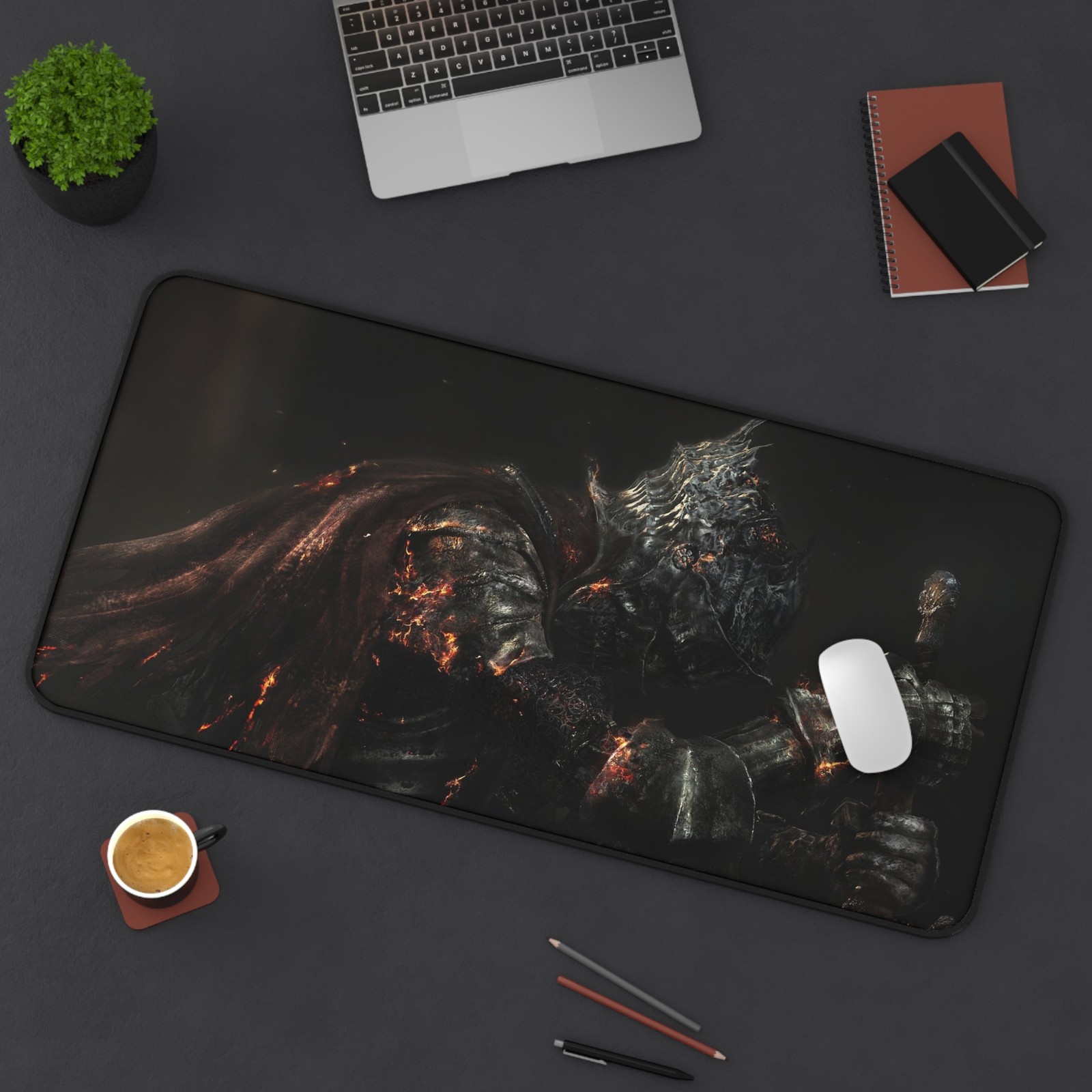 Dark Souls 3 Soul of Cinders Gaming Desk Mat Mouse Pad Playmat