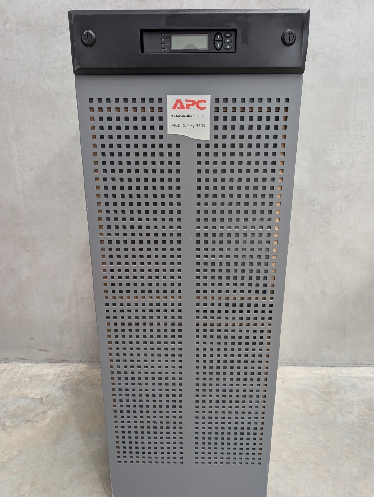 APC Galaxy 3500 UPS G35TF20KB4H 20kVA 3-Phase w/ 16 Battery Cabinets RRP $32,000