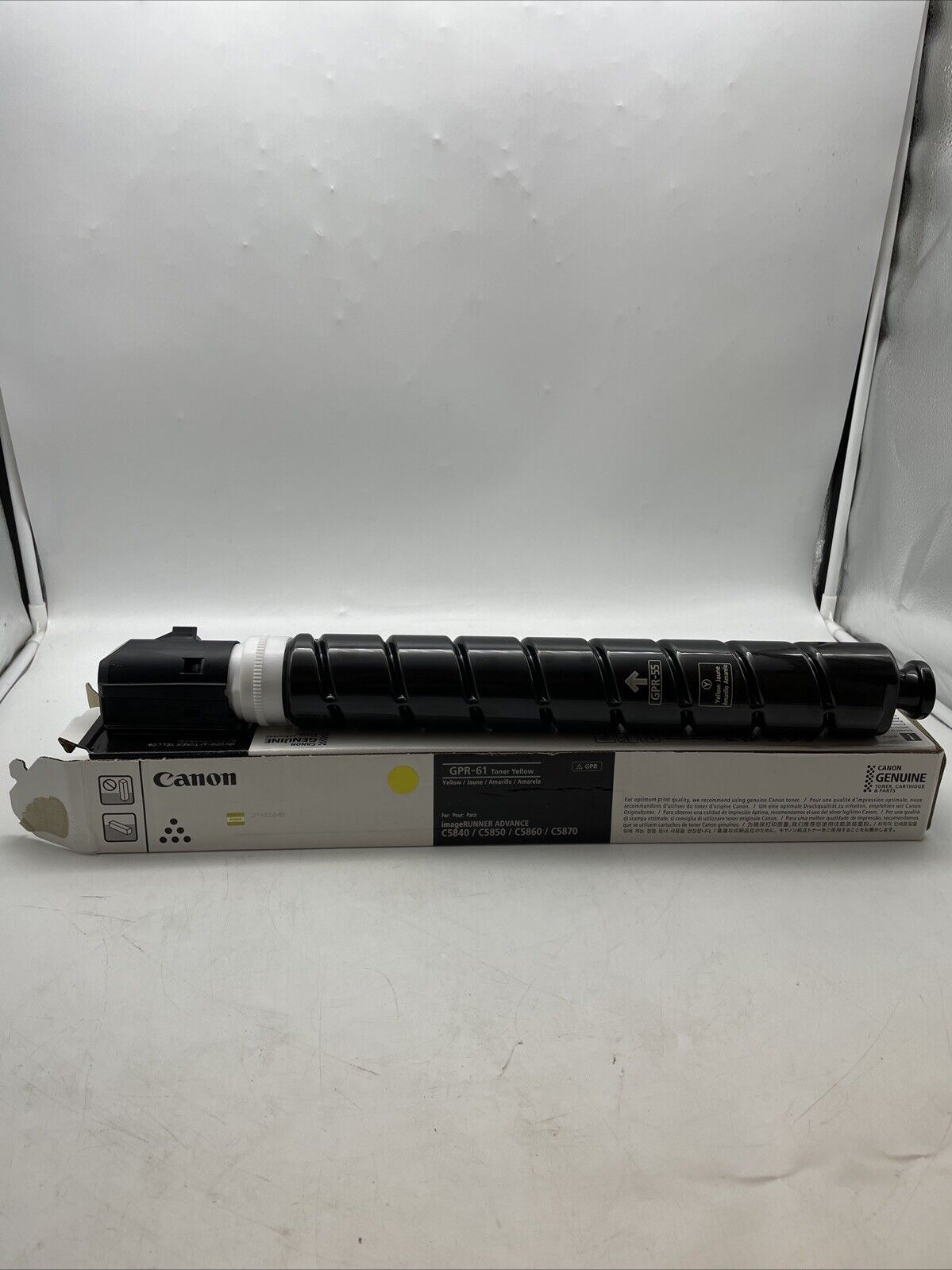 Genuine Genuine Canon GPR-61 (3763C003AA) High-Yield Toner (Black)