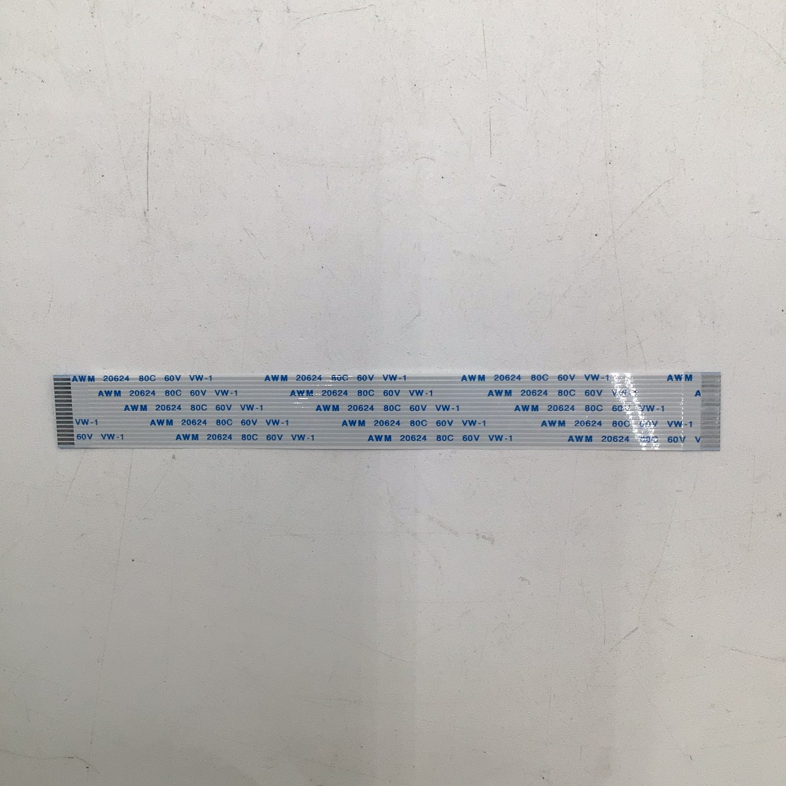16 Pin 1MM Wenxin AWM 20624 80C 60V VW-1 H. Ribbon Cable 11/16 x 5 15/16