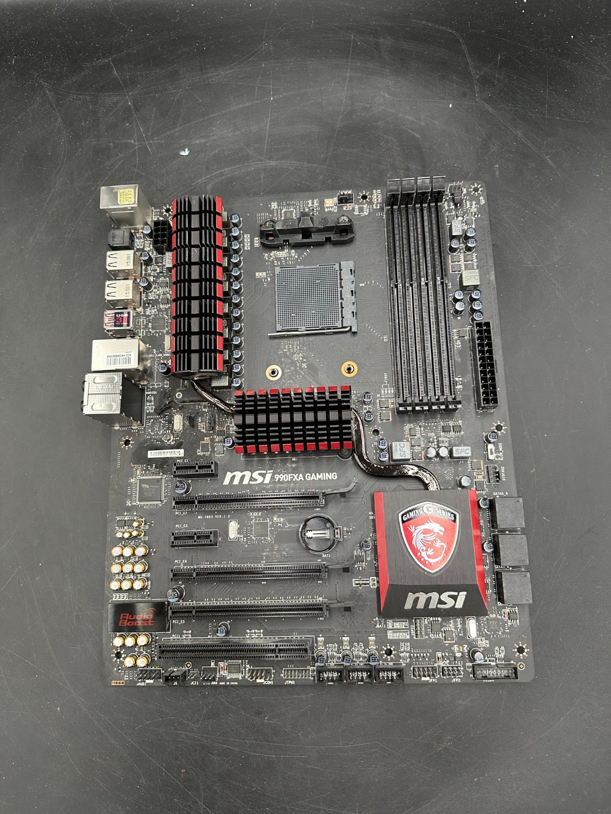 MSI 990FXA Gaming AMD AM3+ ATX Motherboard 990FX DDR3 PCIe SATA USB 3.1