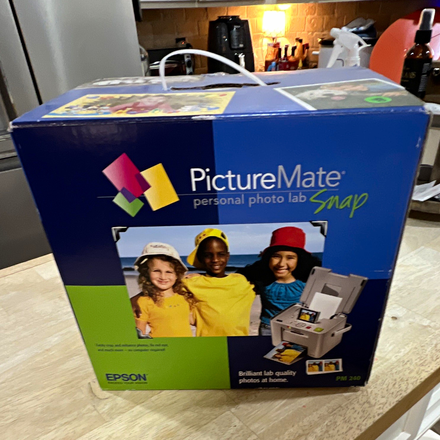 Epson PictureMate Snap PM 240 Portable 4x6 Color Inkjet Photo Printer USB