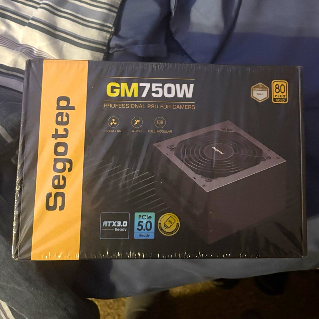 Segotep GM750W 750W ATX Modular 80 Plus Gold Power Supply PCIe 5.0