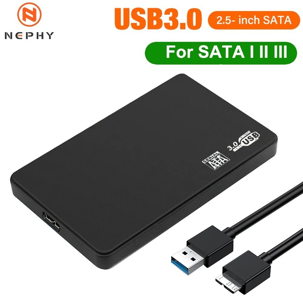 Portable 2.5in 4TB HDD External Hard Drive Enclosure USB 3.0 SATA Disk