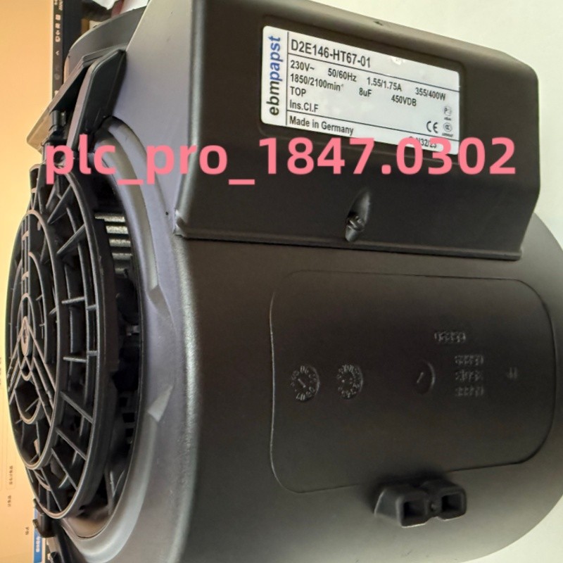 1PCS Brand New Ebmpapst D2E146-HT67-01 230V 355W Air Purification Blower Fan
