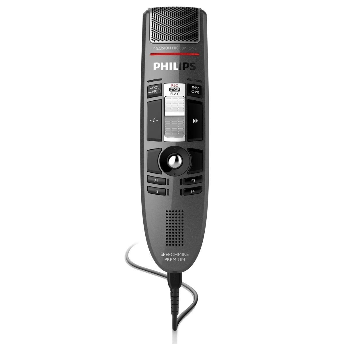 Philips SpeechMike Premium Dictation USB Microphone Slide-Switch