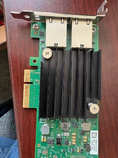 Dell X550-T2 2-port 10GB Ethernet PCIe Network Adapter