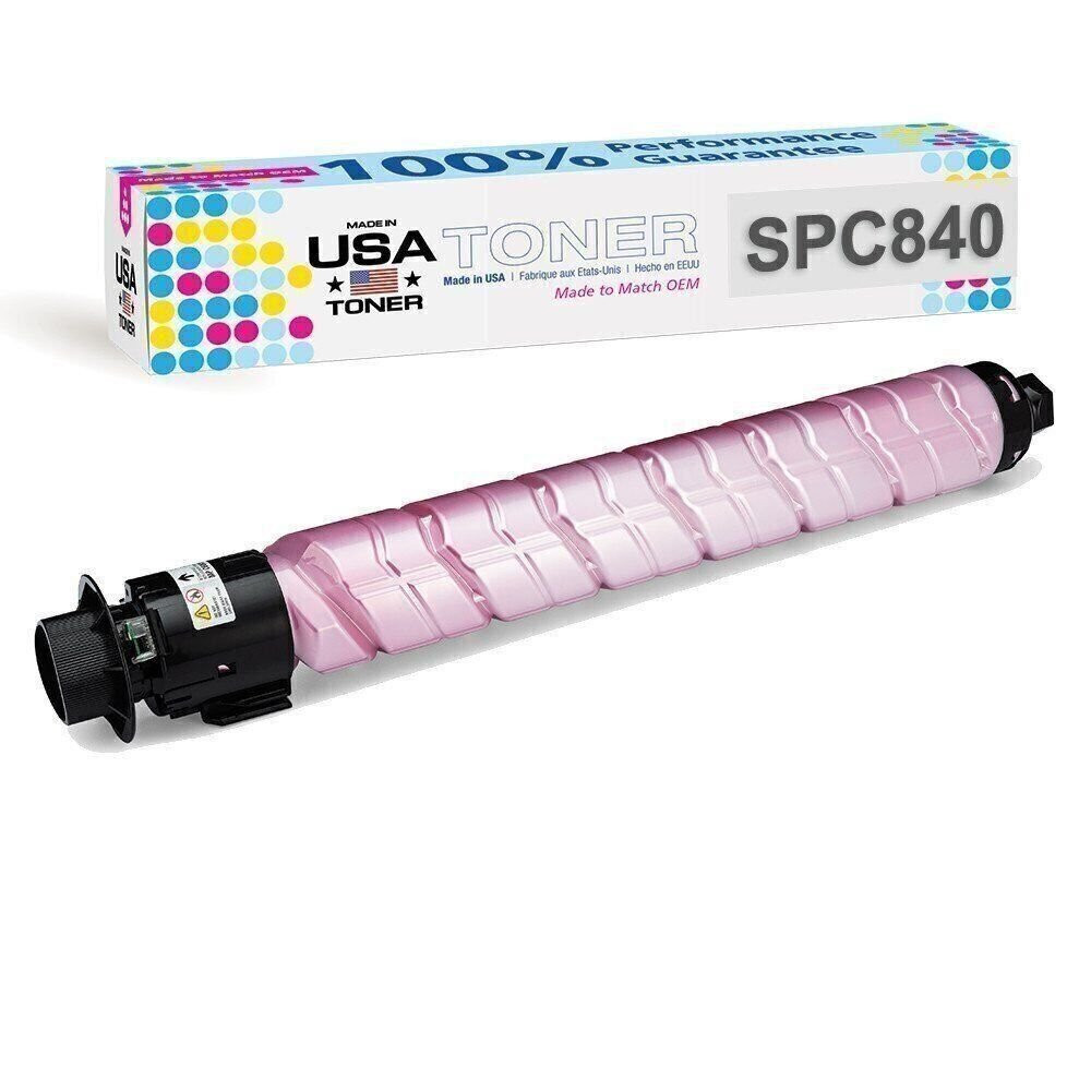 Compatible Ricoh SPC840dn, SP C842, SP C840A, 821257 Magenta Toner