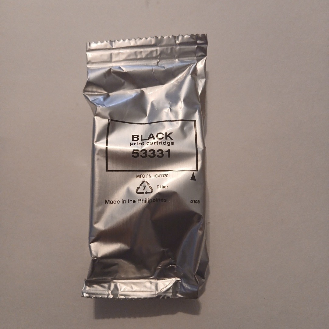 Genuine Primera 53331 Black Ink Cartridge for Bravo Disc Publisher