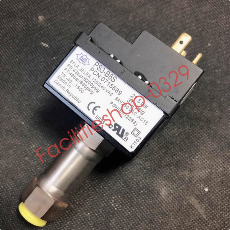 1pcs NEW ALCO PS3-B6S(21.5bar) pressure switch DHL/FedEx