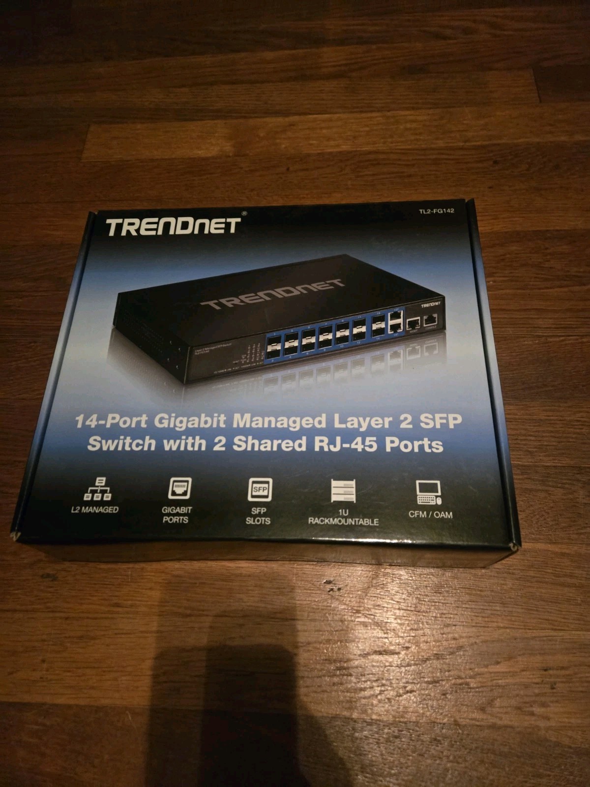 NEW UNOPEN FACTORY SEALED  TRENDnet 14-Port Gigabit Ethernet Switch