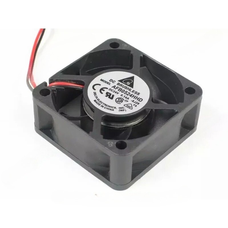 One Delta Electronics AFB0524HHD 8J28 DC 24V 0.14A Server Cooling Fan 50*50*20mm