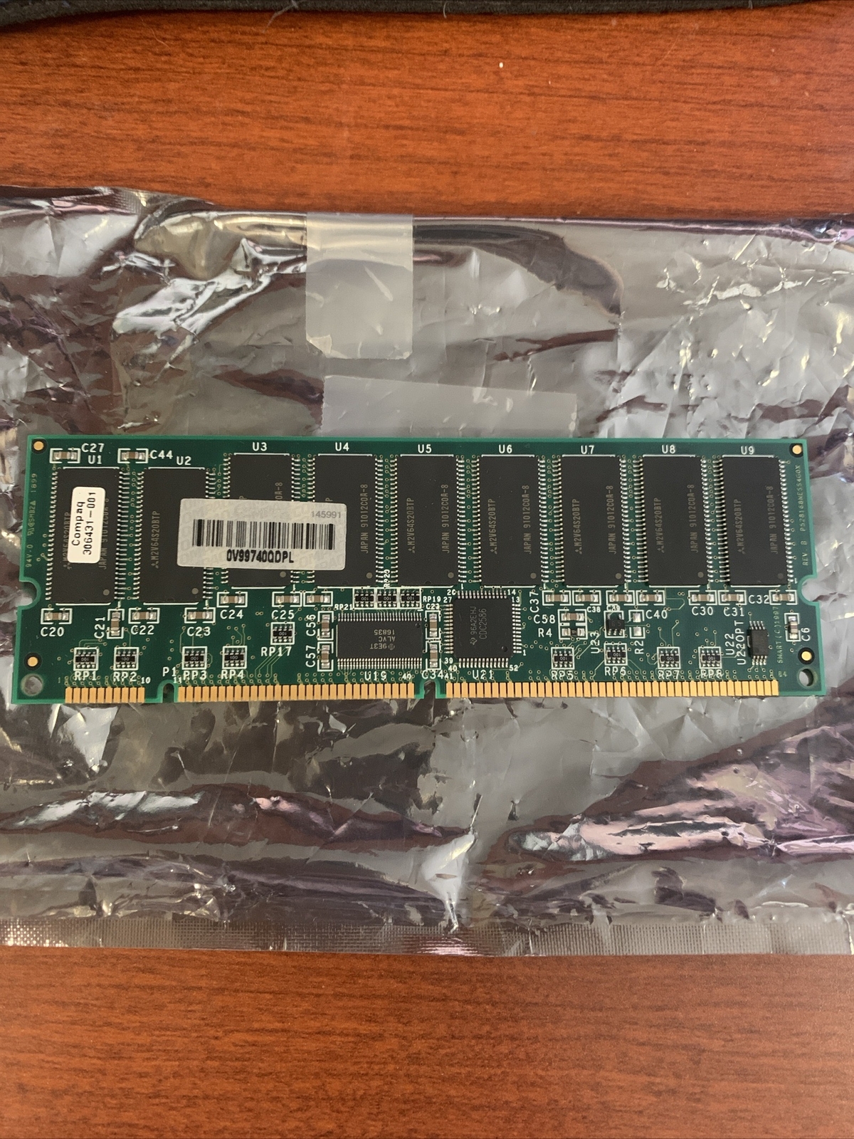 306431-001 COMPAQ / HEWLETT PACKARD / HP 128MB PC100 ECC MEMORY MODULE