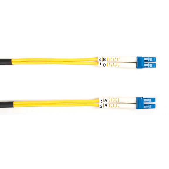 BlackBox FOSM003MLCLC 9.80ft Fiber Optic Patch Cable Yellow