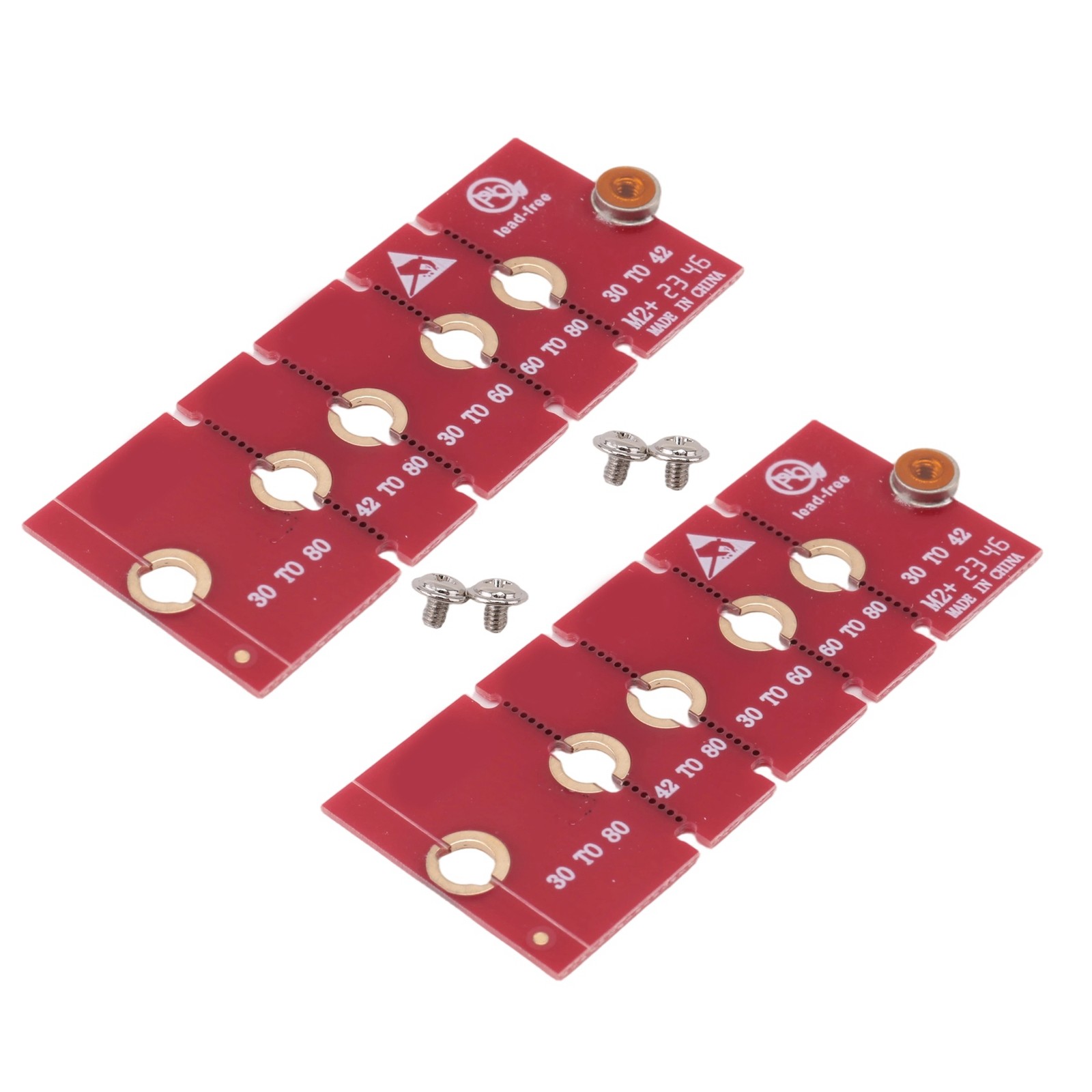2Pcs M2 M2PLUS NGFF NVME M.2 Extended Transfer 2230, 2242, 2260, 22805862