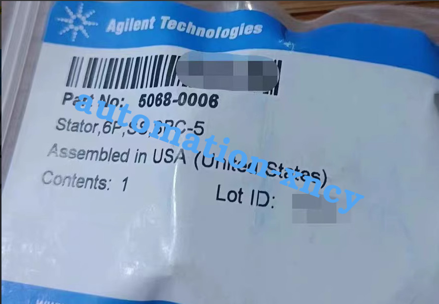 Agilent 5068-0006 Six-Port Valve Stator Head