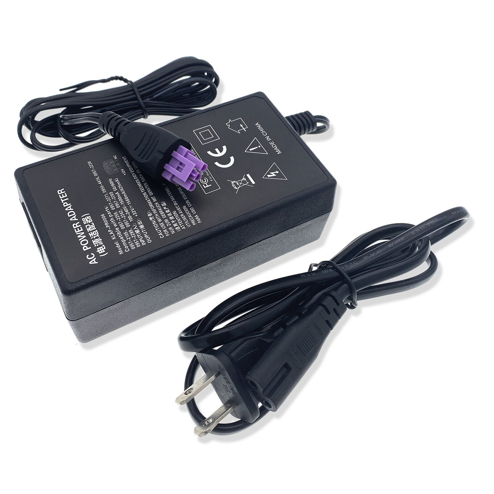 32V AC Adapter For HP PHOTOSMART D110A, D110B All-in-One AIO Printer Power Cord