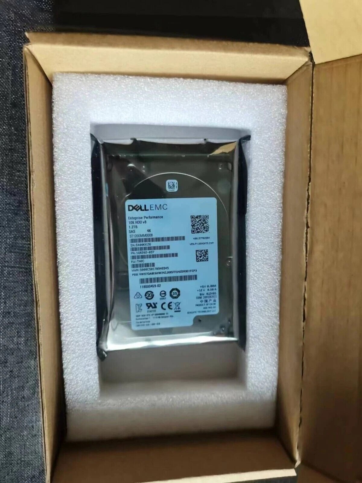 EMC UNITY 005051635 1.2TB 10K 12GBps 2.5" SAS HDD 005051632 005053141