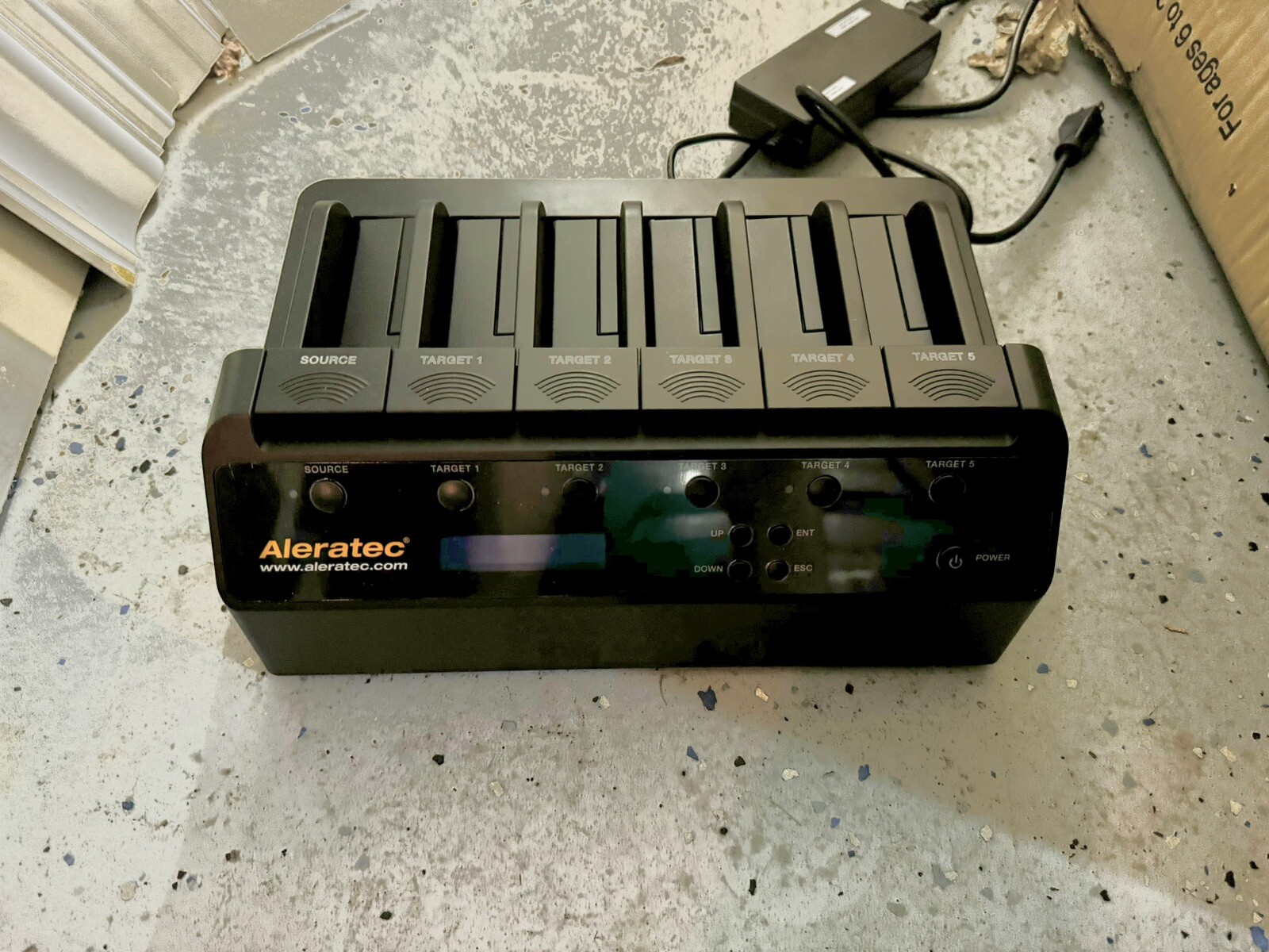 Aleratec 350129 1:5 HDD Copy Dock Advanced Hard Disk Drive Duplicator