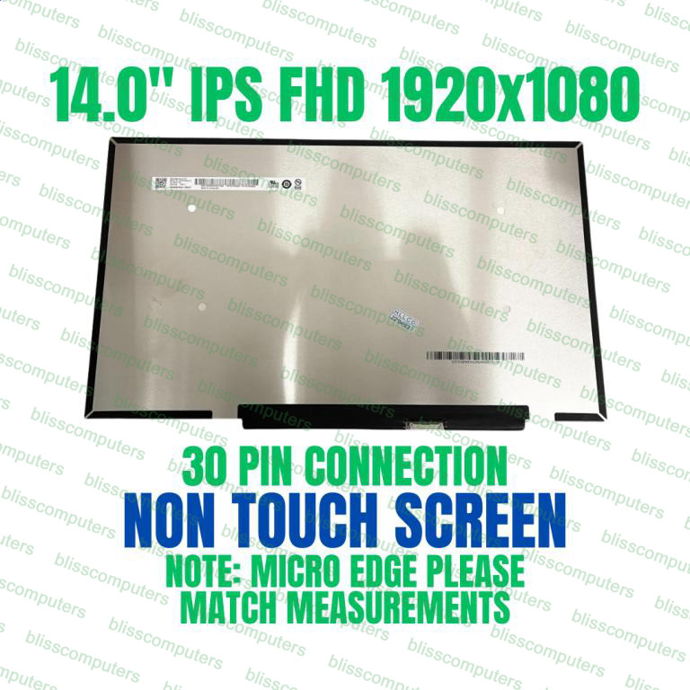 B140HAN06.8 B140HAN06.2 B140HAN06.B FHD IPS eDP 30 pin 60Hz replacement