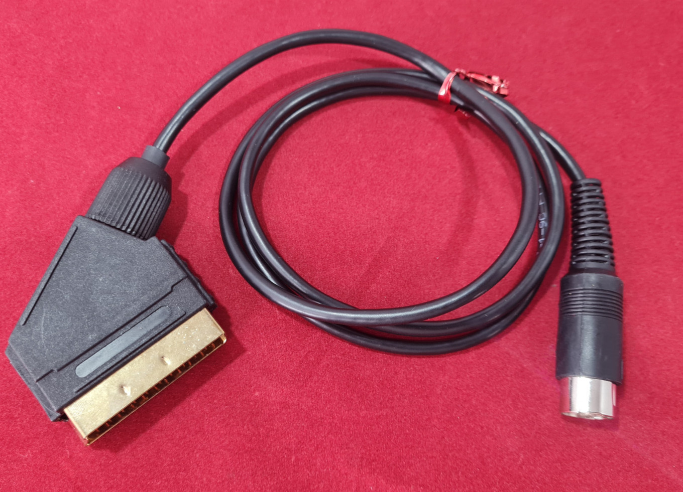 1m, RGB SONY MSX 8 Pin Din to SCART LEAD/CABLE