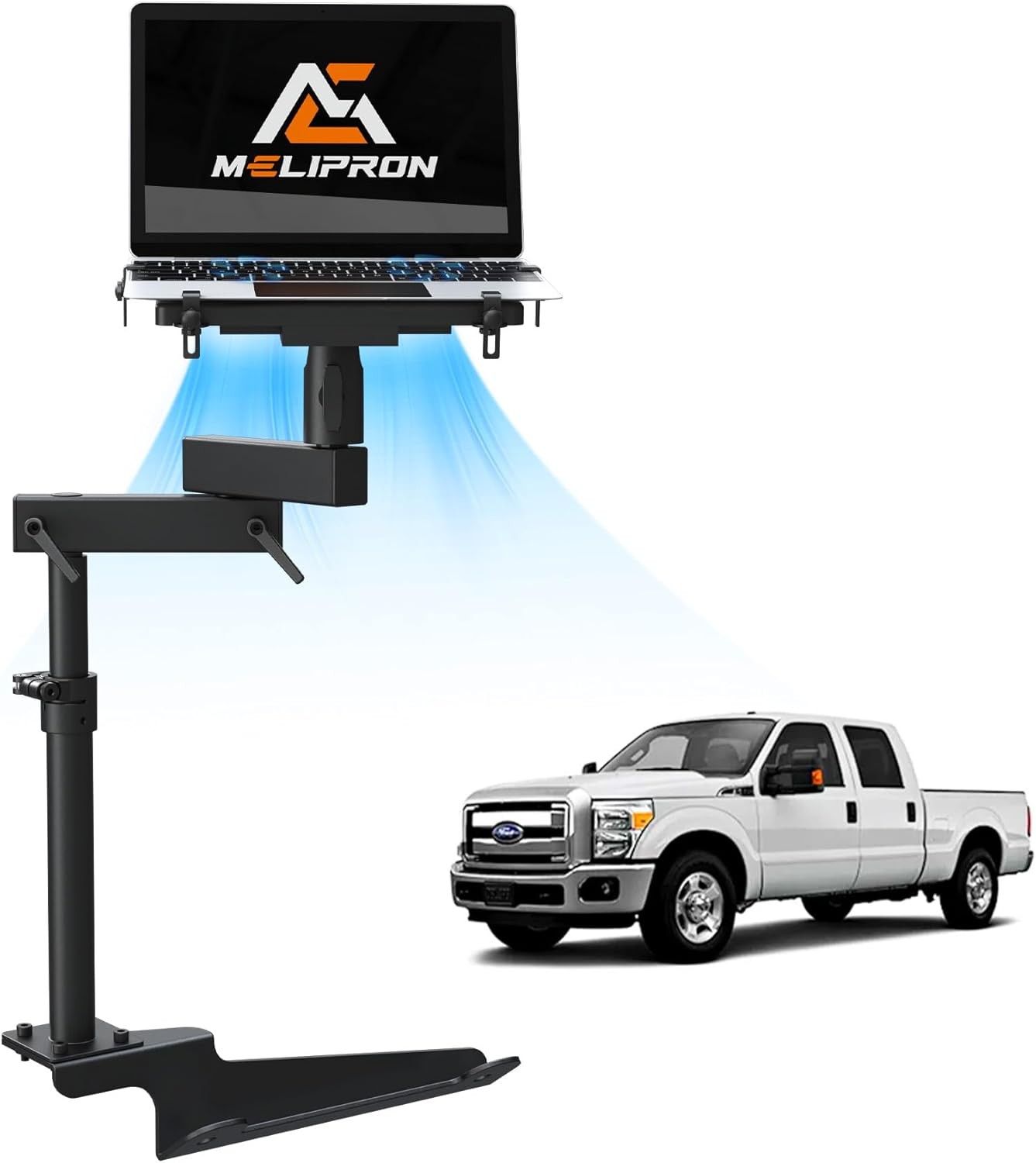Truck Laptop Mount Holder For Ford F250-F750 1999-2026 Ford Excursion 2000-2005