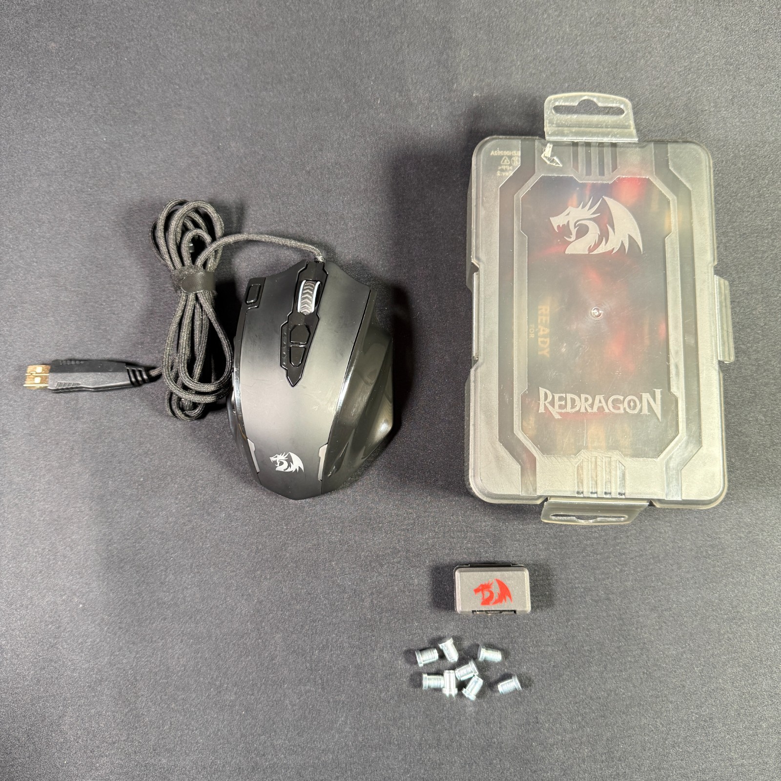 RedDragon M908 Impact RGB Wired Gaming Mouse Lights up