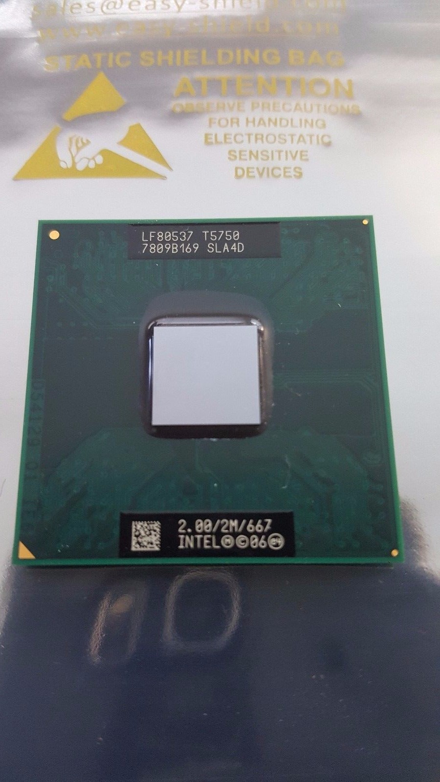 Intel CPU Core 2 DUO T5750 SLA4D 2Ghz/2M/667 Processor - Fujitsu Lifebook N6470