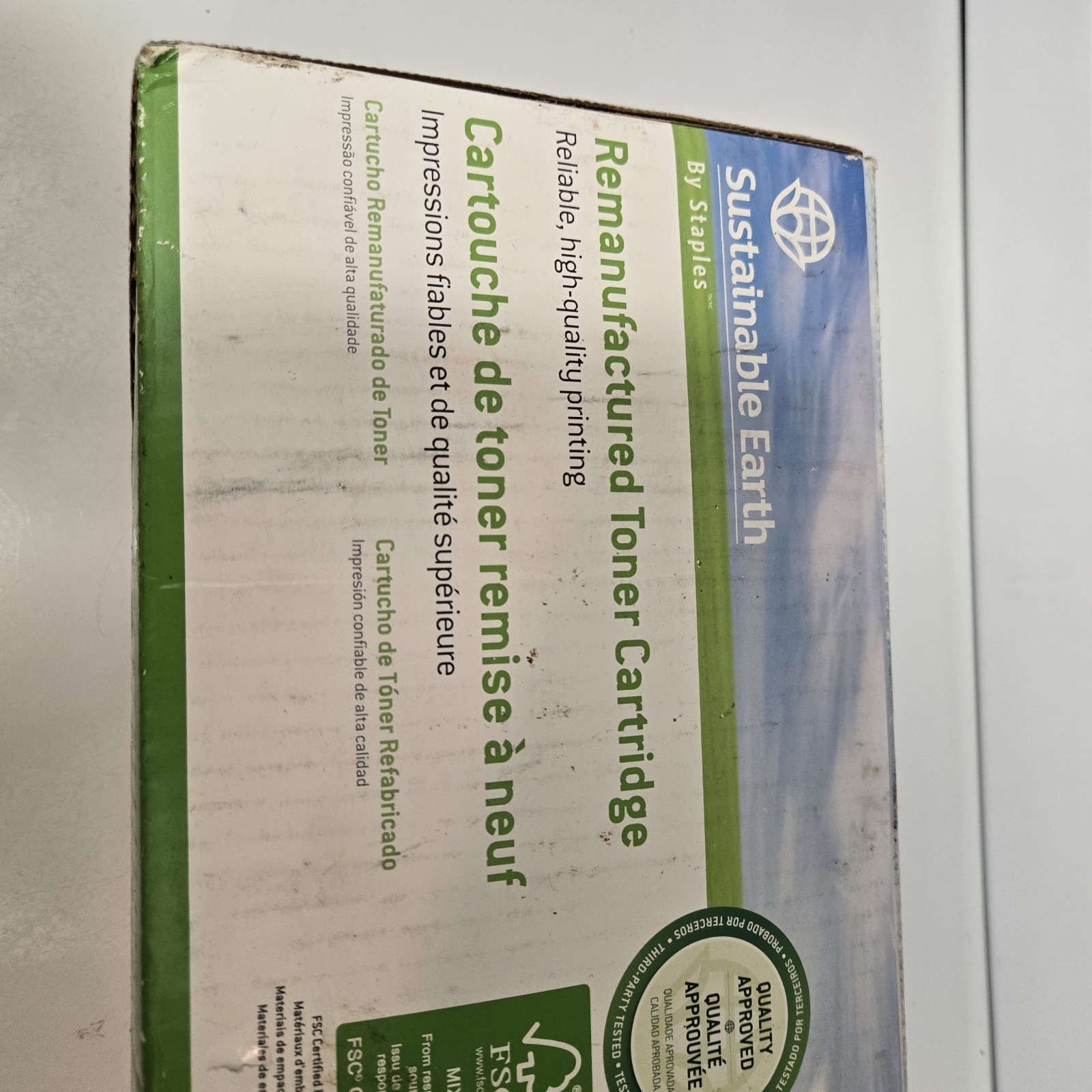 Sustainable Earth Staples SEBTN350R Toner Cartridge Brother TN350 Black Sealed