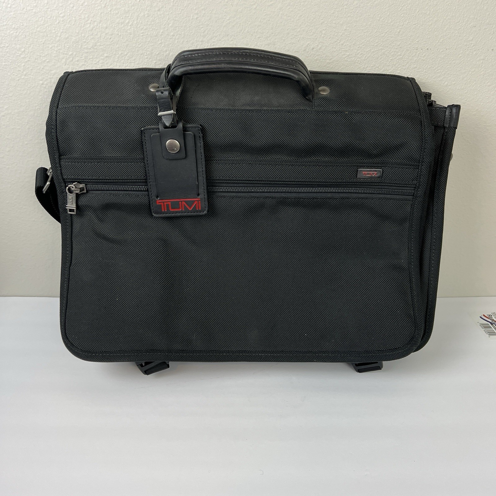 Tumi Alpha Briefcase Ballistic Nylon Messenger Laptop Bag 26071D4