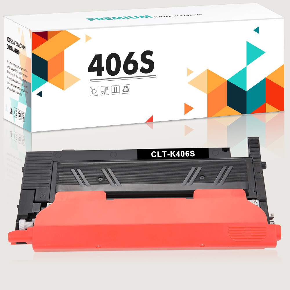 CLT-K406S Toner Compatible with Samsung CLX 3305FW 3306 Xpress C410W C460FW Lot