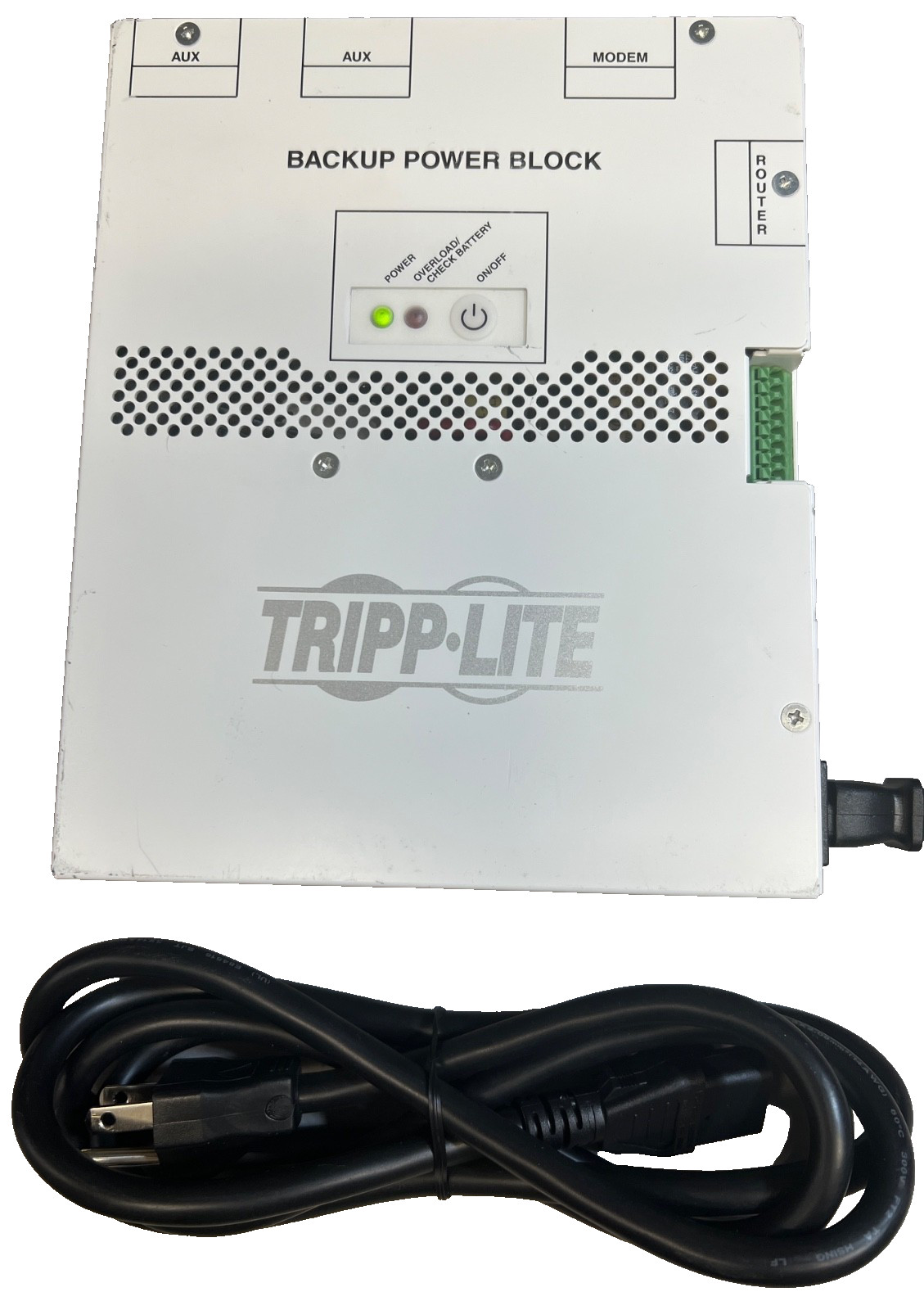 Tripp Lite By Eaton Master-Power AV550SC 550Va A/V Backup Power Block UPS-PREOWN