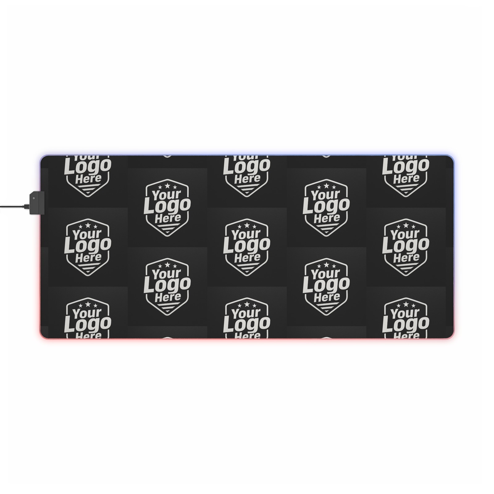 Custom Logo RGB LED Light Up Sports Card Break Mat Card Breakers/Streamers/Gift.