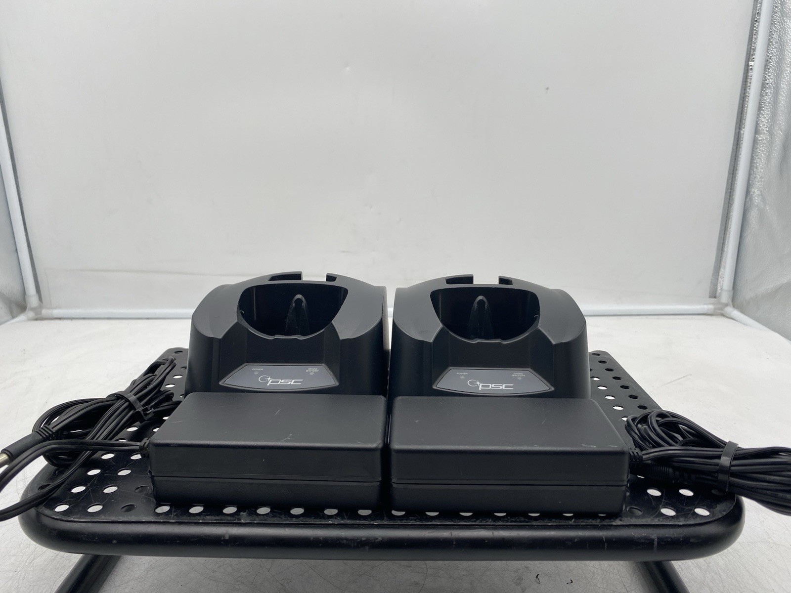 Lot of 2 PSC F4410/20 Single Slot Charger Dock 7-0856 11-0101- Unit Only