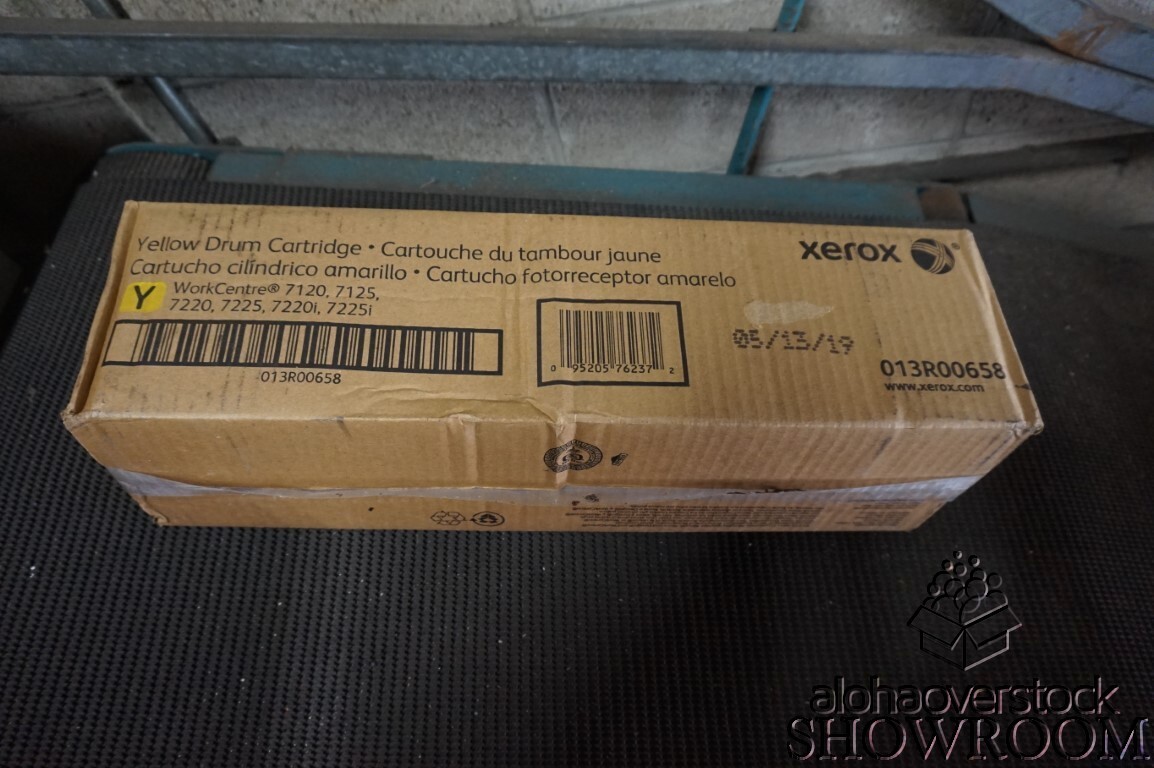 New Genuine OEM Xerox 013R00658 Yellow Drum Cartridge 13R658 WC 7120 05/13/19